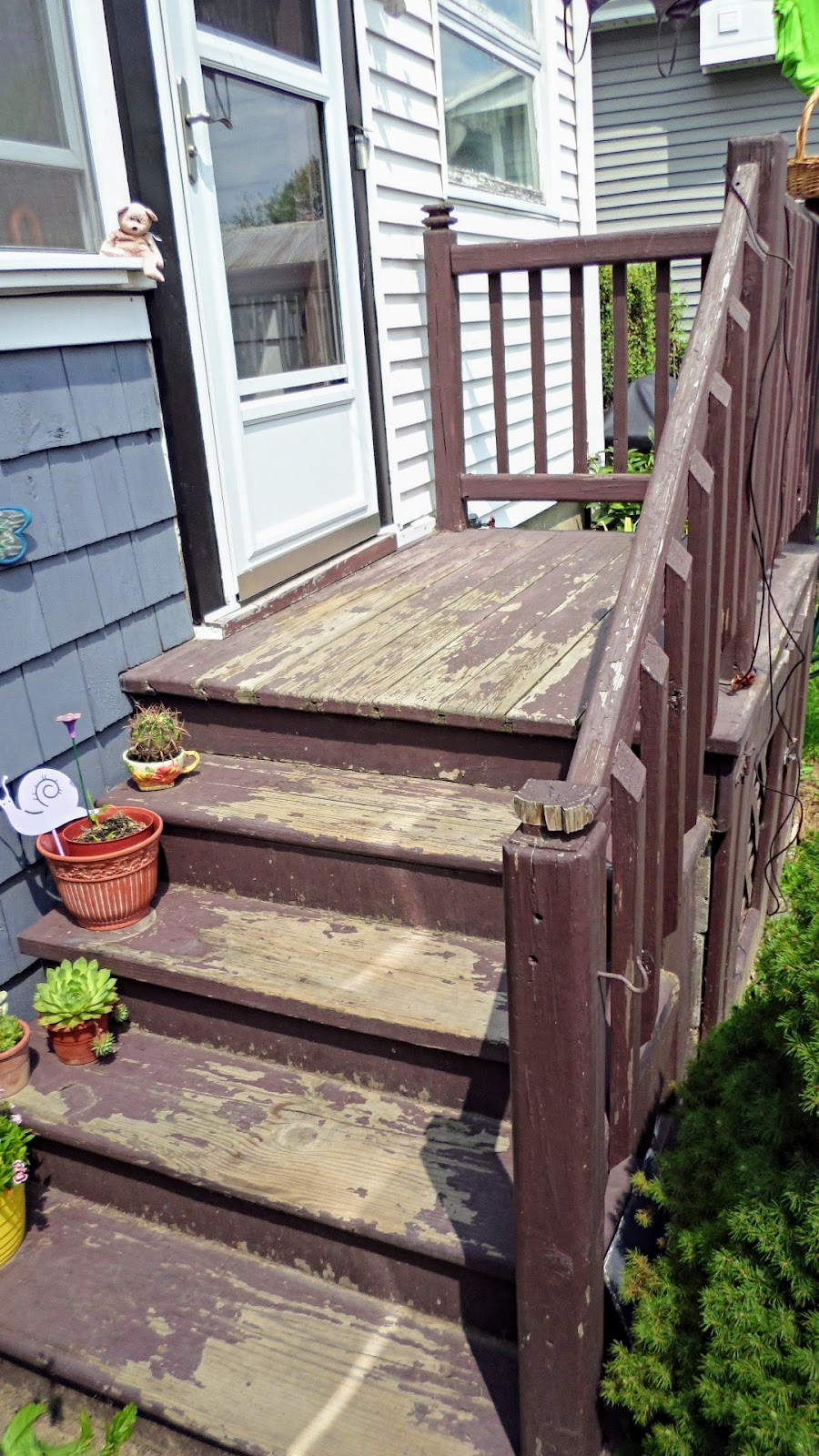 The Back Stoop Done! (Well, for the most part)