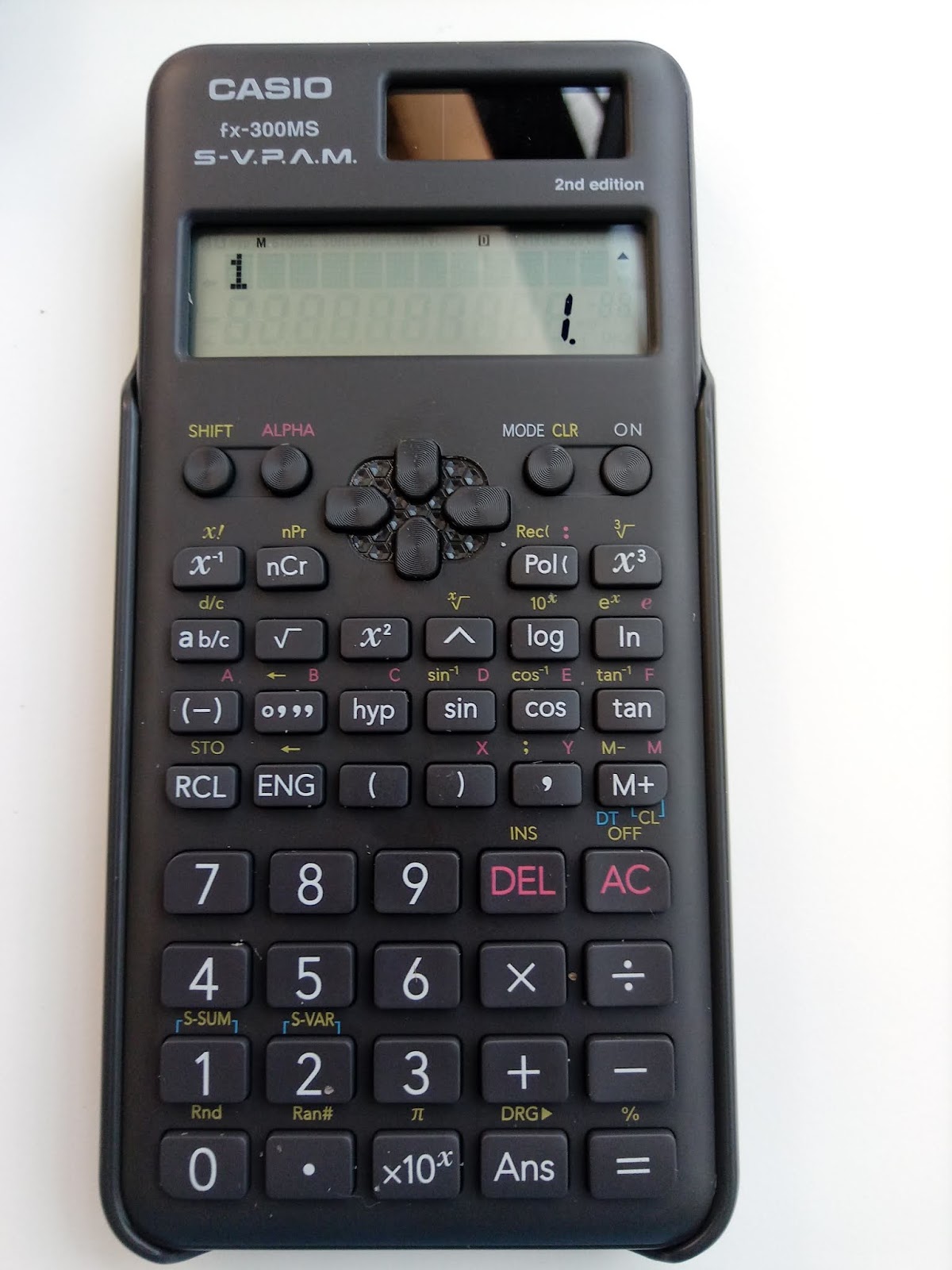 Eddie's Math and Calculator Blog: Review: Casio fx-300MS 2nd Edition