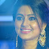 Sneha Prasanna In Blue Saree At Sunfeast Biscuits Launch