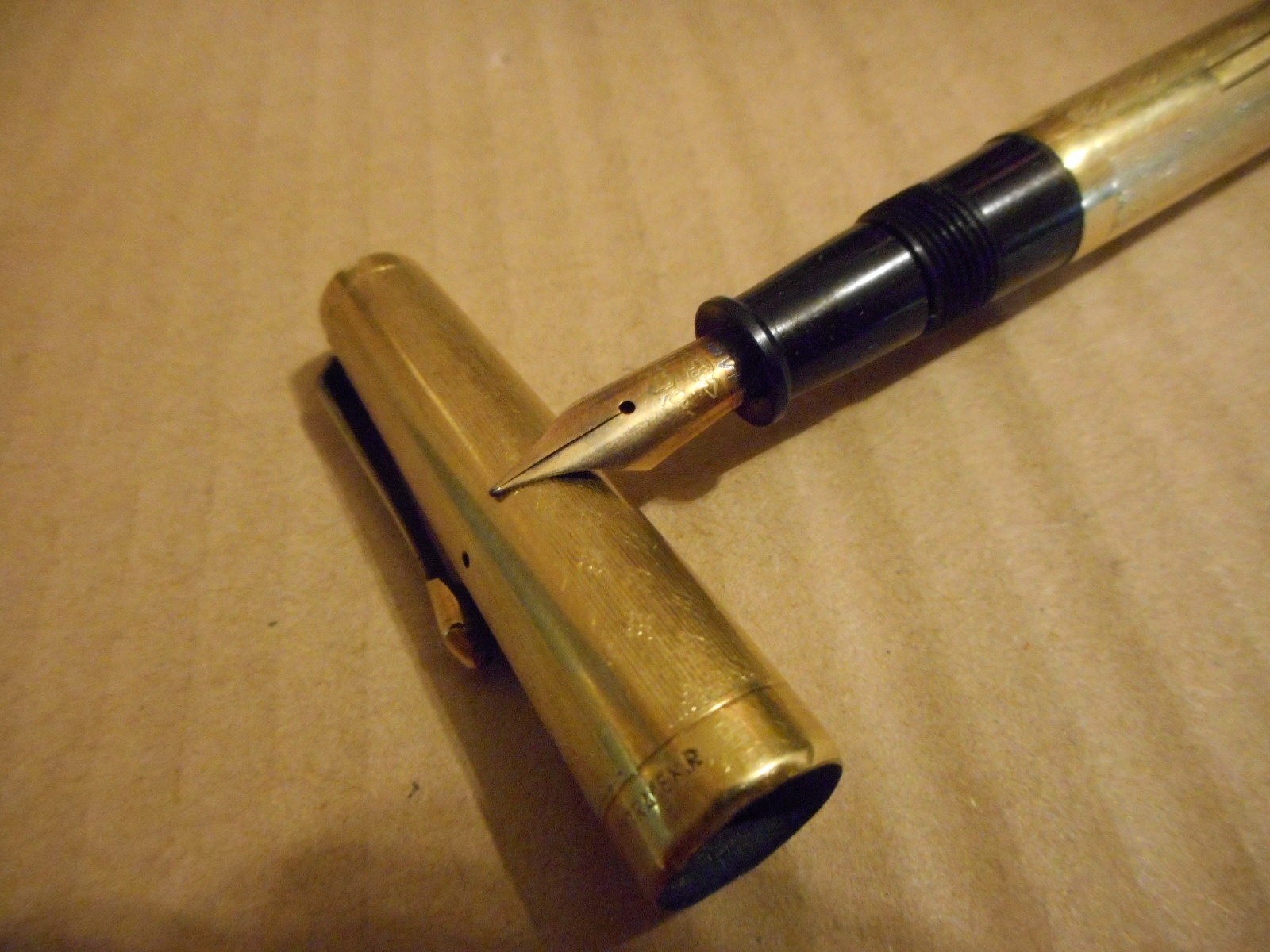 ANTICA PENNA STILOGRAFICA COLUMBUS EXTRA 18 K R PENNINO ORO GOLD 585 14