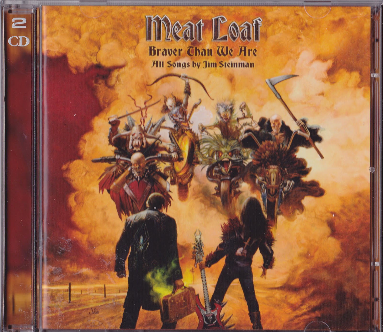 Meat Loaf Vinyl, Singles 7"/12" and other stuff Meat Loaf Braver Than We Are (CD + DVD