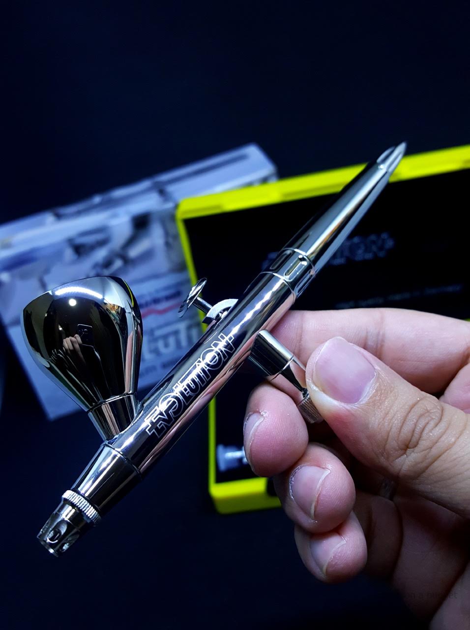 Evolution - Silverline fPc Two in One Airbrush, Harder Steenbeck — Midwest  Airbrush Supply Co
