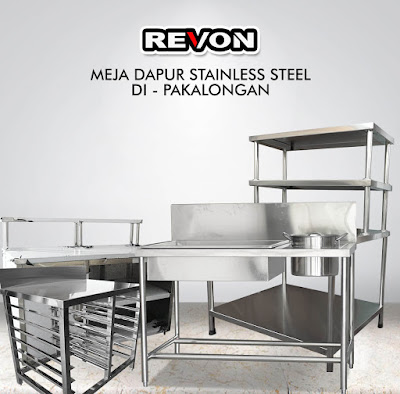 Jual Meja Dapur Stainless Steel di Pakalongan
