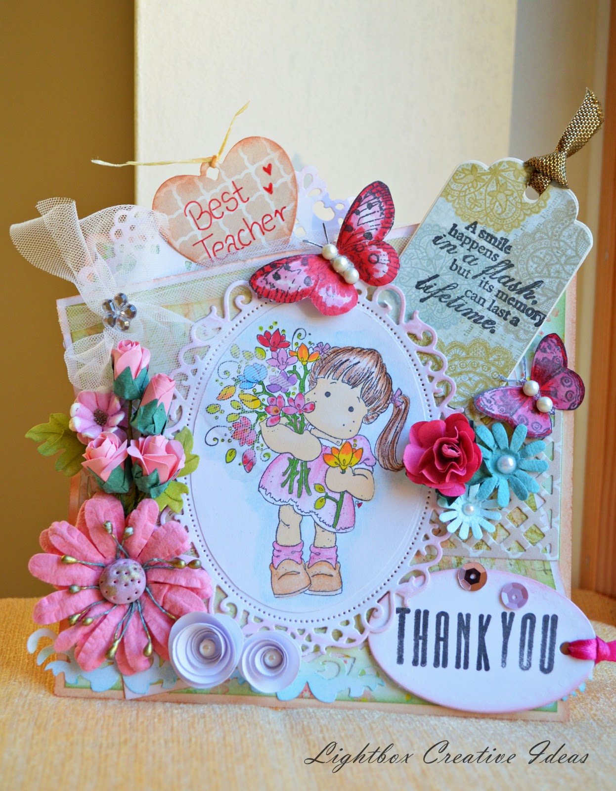 Lightbox Creative Ideas Thank You Card For Teacher 