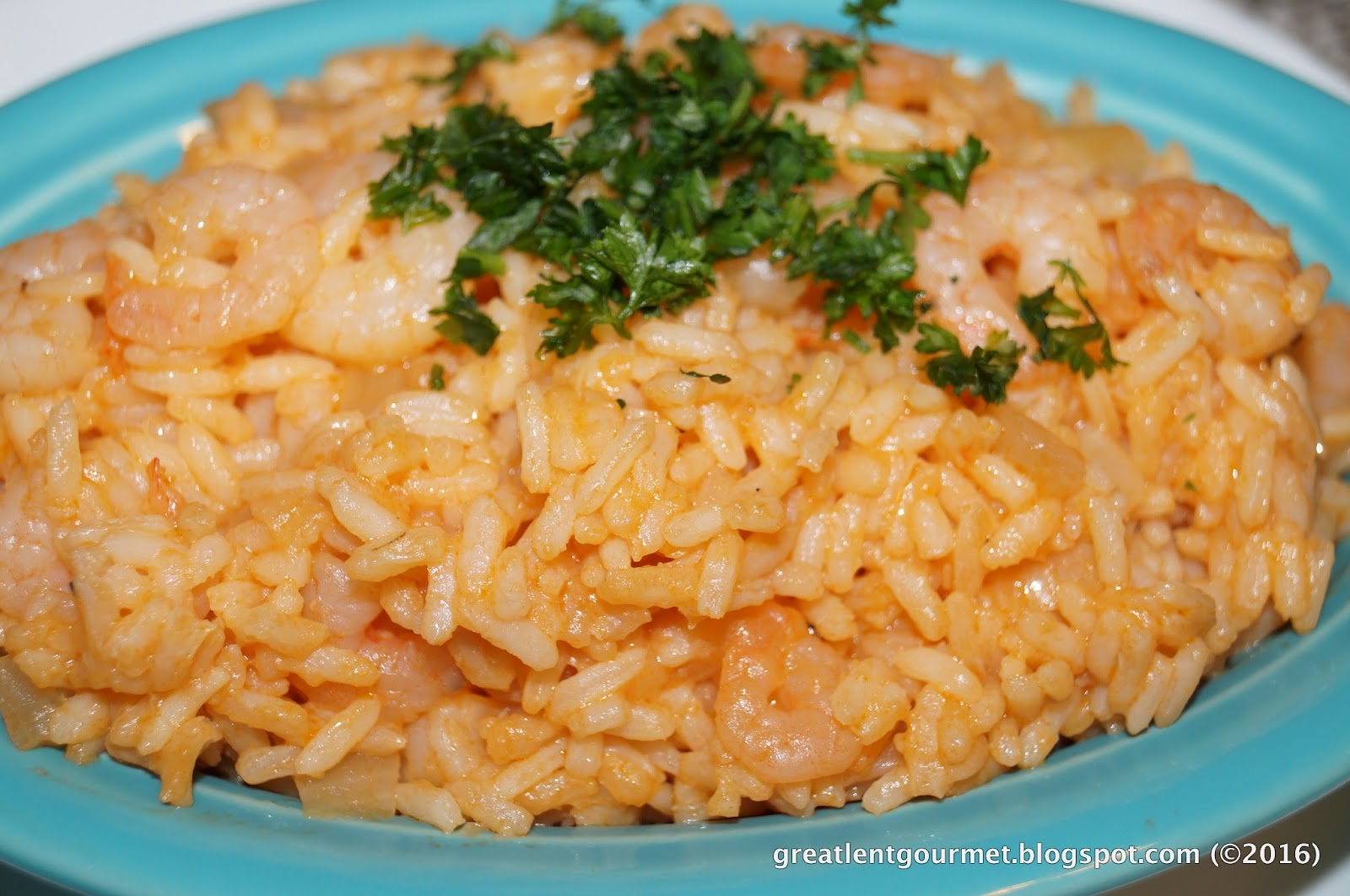 Great Lent Gourmet Day 15 March 28, 2016 Effie's Lenten Shrimp