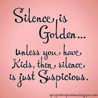 Silence Is Golden | www.SpicyPinkInspirations.com