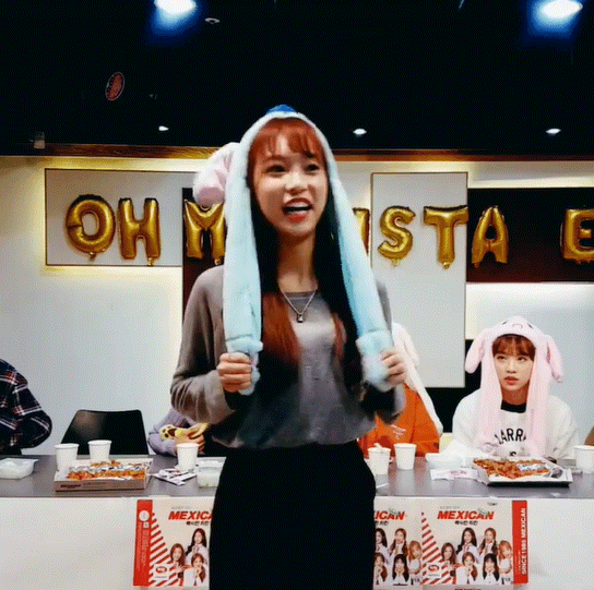 어제자 커여움력 최대로 상승한 에이프릴.gif | 인스티즈