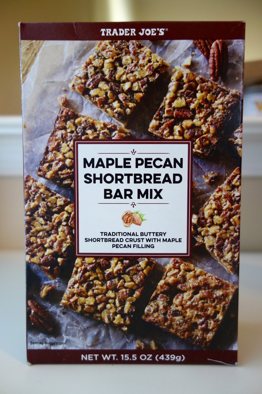 Trader Joe's Maple Pecan Shortbread Bar Mix