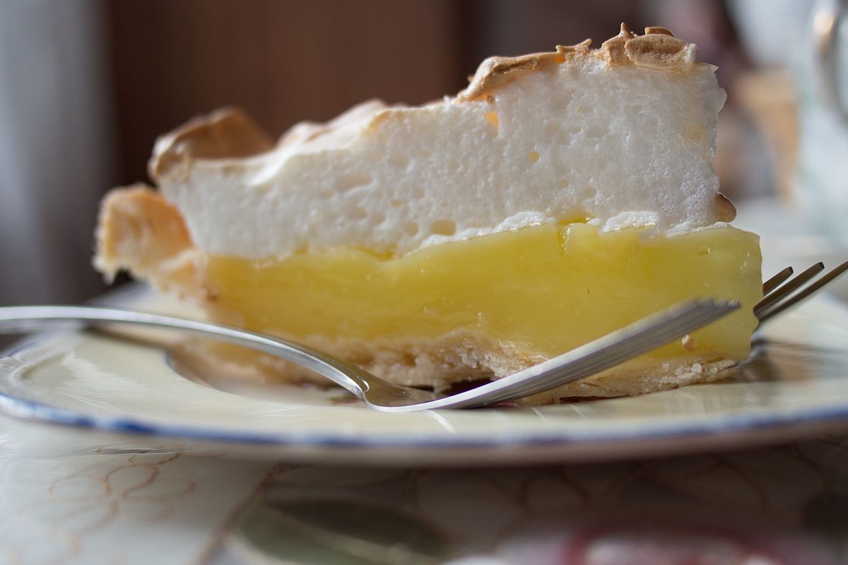 Pie de limón libre de azúcar y carbohidratos