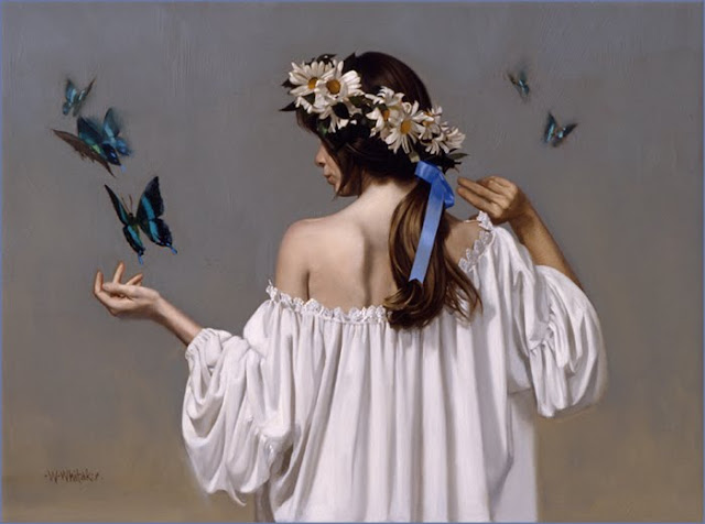 Gorgeous Figurative Paintings By William Whitaker