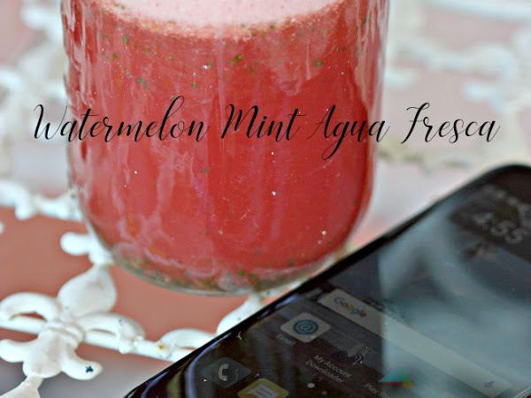 End of Summer + Easy Watermelon Mint Agua Fresca Recipe