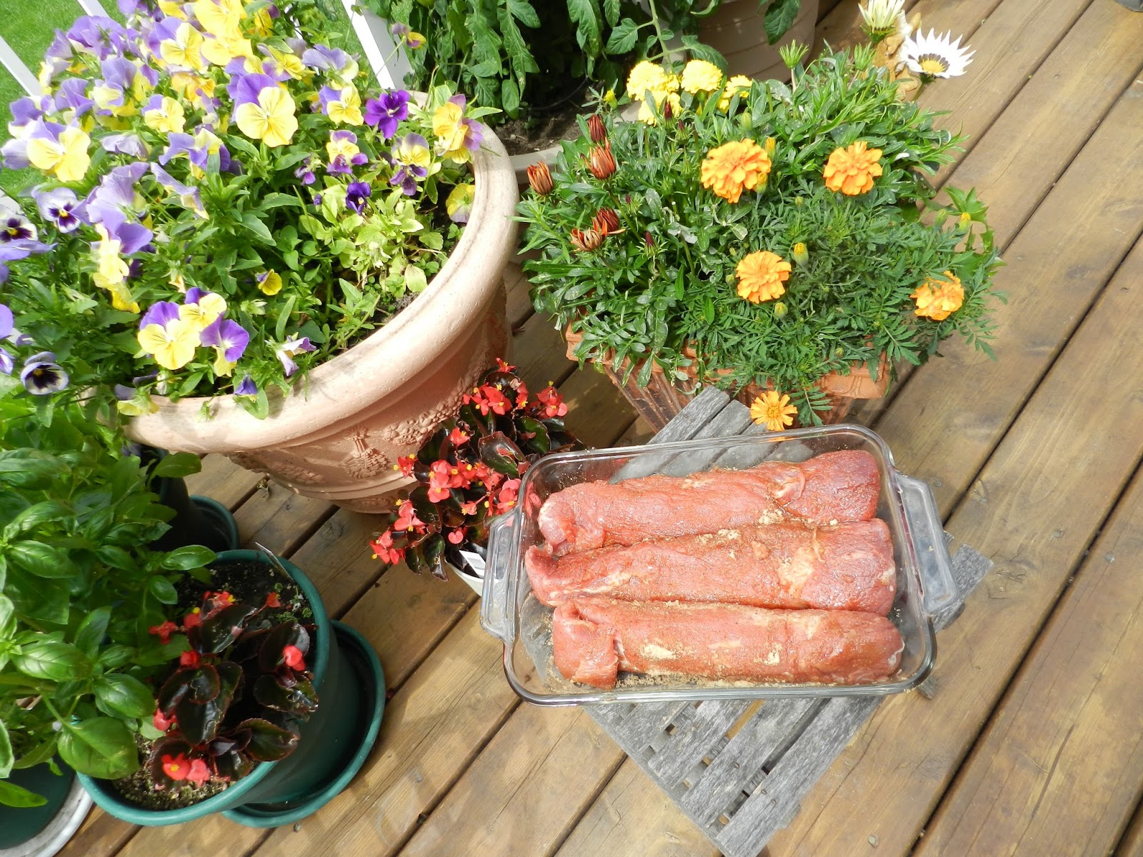 Big Green Egg by Dr. T Pork Tenderloin and Grilled Eggplant