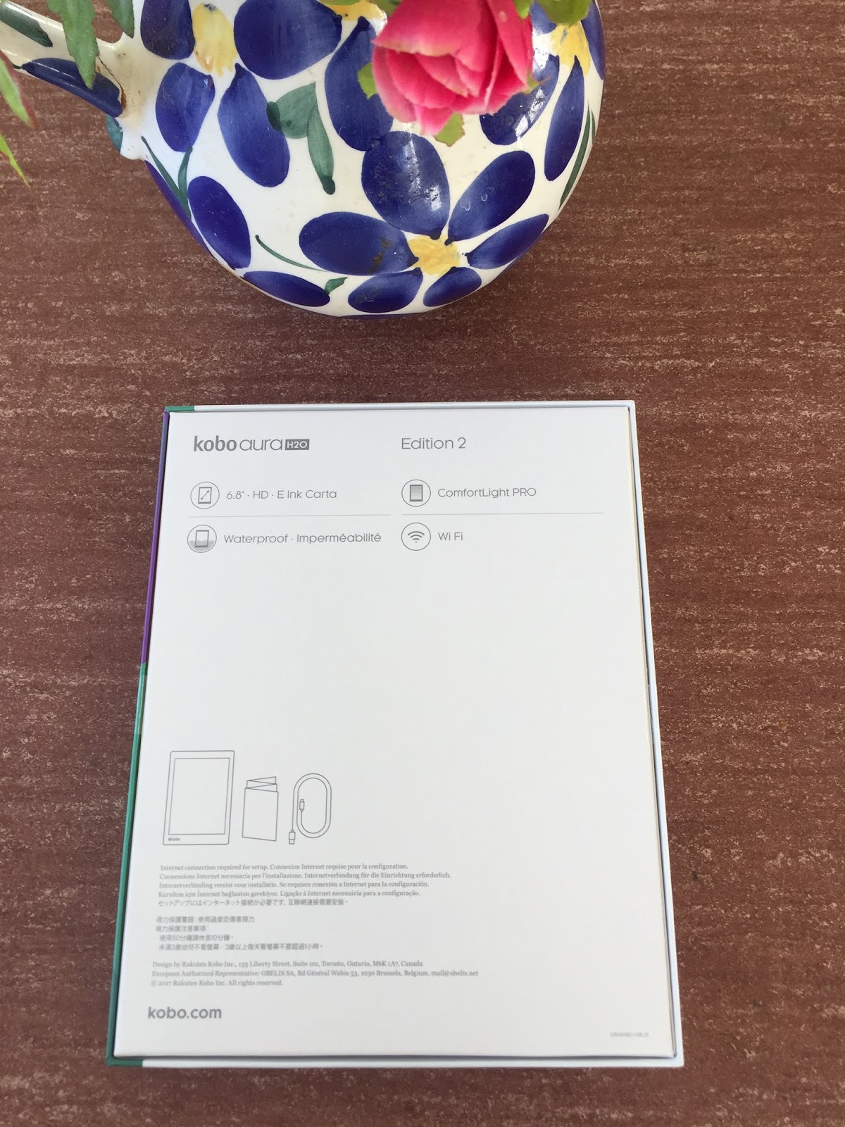 Feat Krachtcel Toegeven Kobo Aura H2O eReader review | Review Eerst