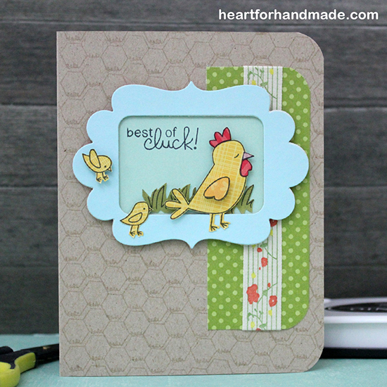 Best of Cluck Chicken card by Ria Montefalcon for Newton's Nook Designs