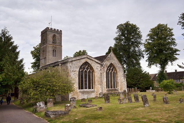 The church at the Cotswold town of Charlbury by Martyn Ferry Photography