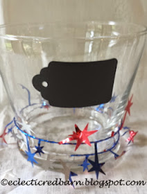 Eclectic Red Barn: 4th of July jars with labels