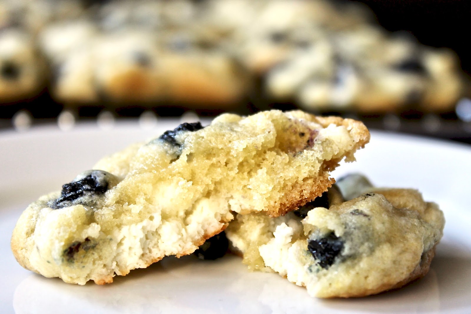 Chi Town Cook Blueberry Cream Cheese Cookies