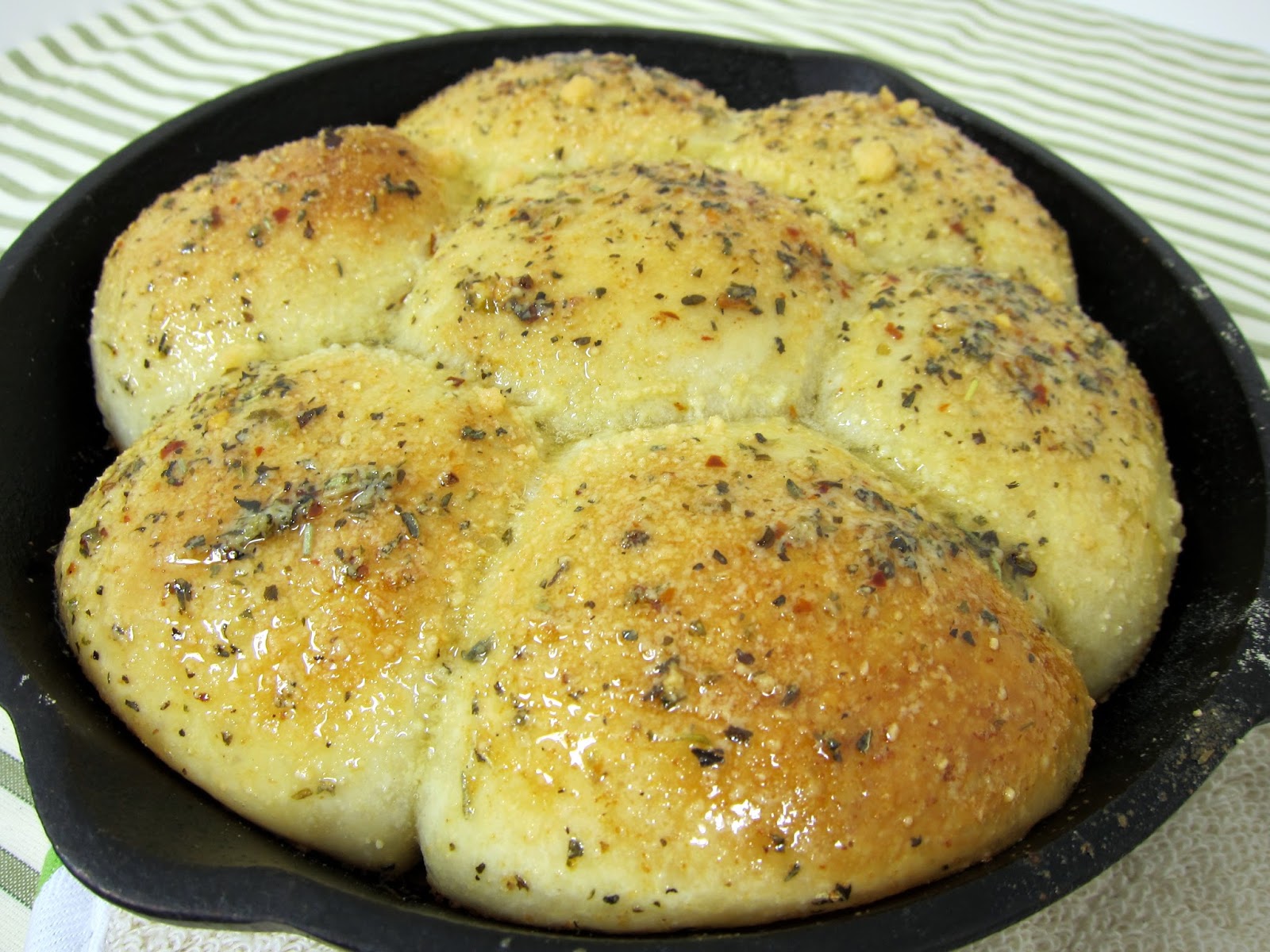 Italian Herb Skillet Bread Plain Chicken
