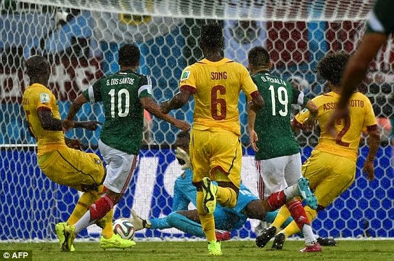 Gol Tunggal Peralta Bekuk Kamerun