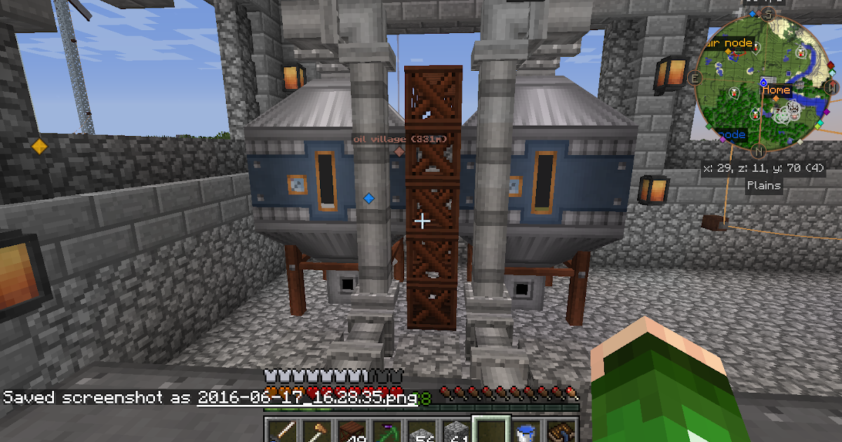 fivty 的 minecraft 世界 Immersive Engineering Sheetmetal Tank