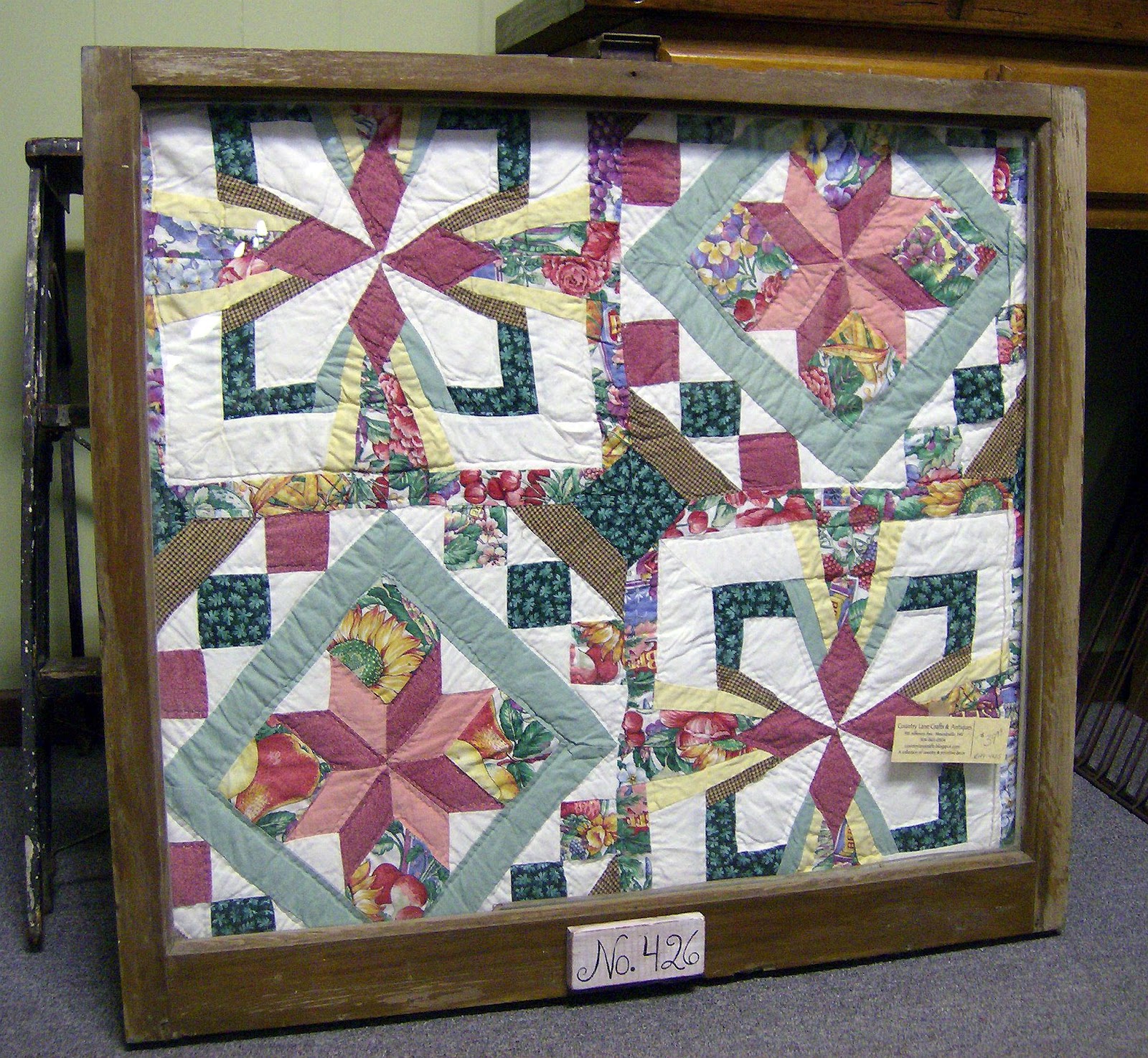 Country Lane Crafts & Antiques Cutter quilt