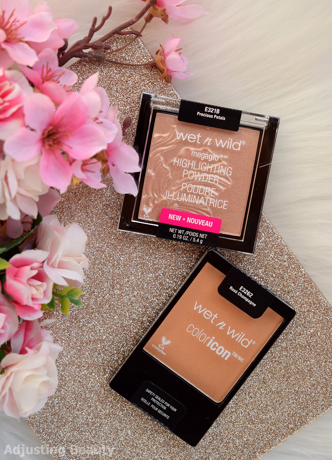 Review Wet n Wild Megaglo Highlighting Powder Precious Petals and