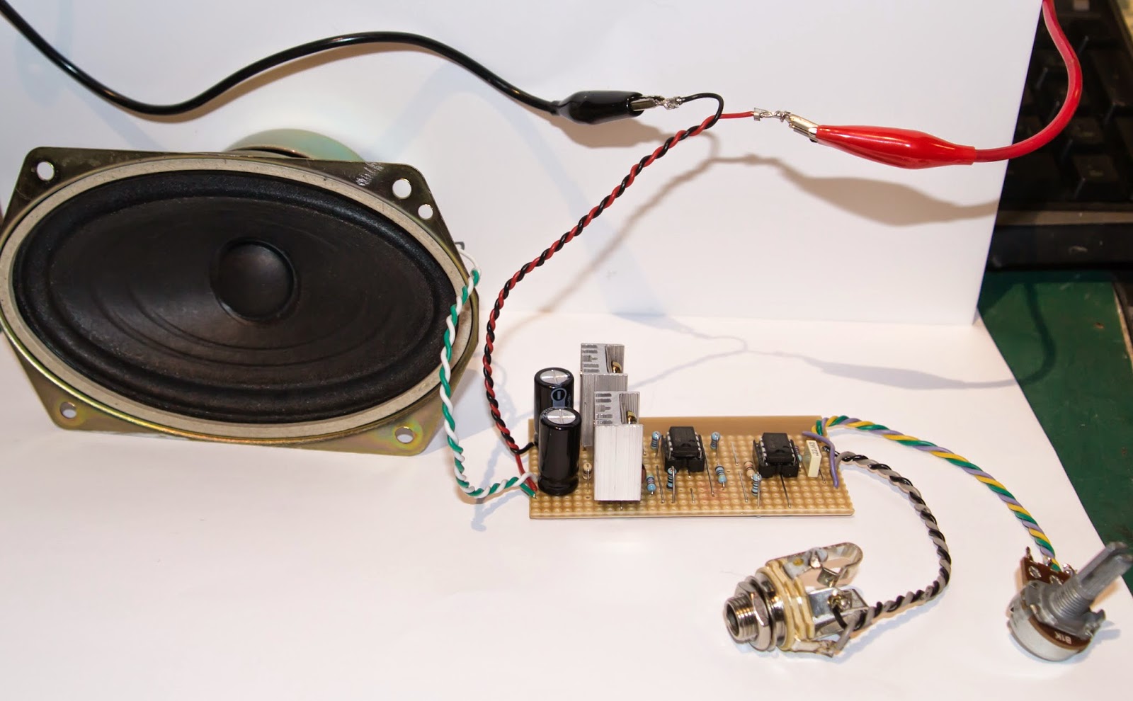 Paul In The Lab 2 Watt Transistor Guitar Amplifier Stripboard