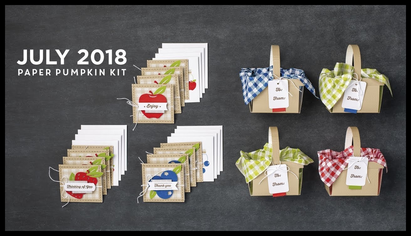 LCDesigns Paper Pumpkin July Kit