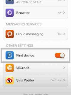 fitur find device xiaomi