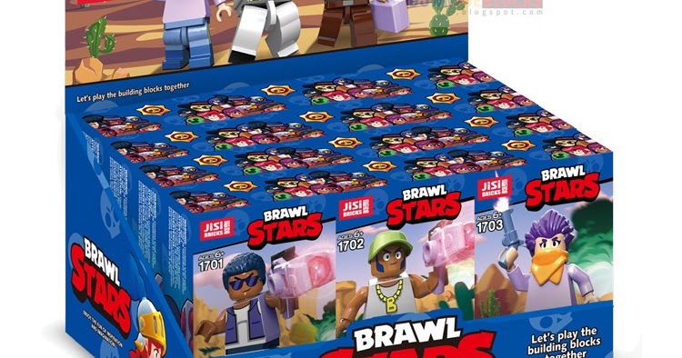 Jisi 1701 1712 Brawl Stars Minifigures Preview Decool - lego brawls stars