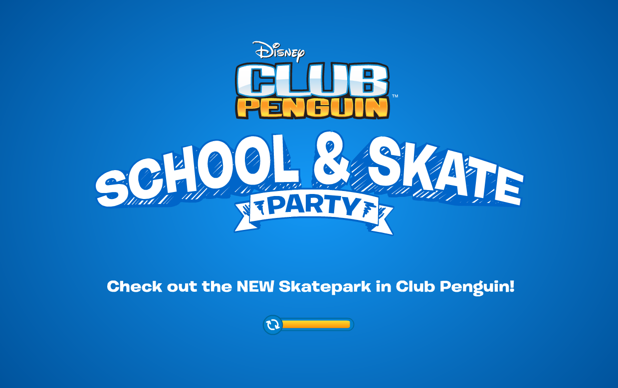 "Club Penguin School. Skate School. Skat школа. Cheating party
