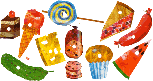 The Very Hungry Caterpillar Foods The Very Hungry Caterpillar Foods