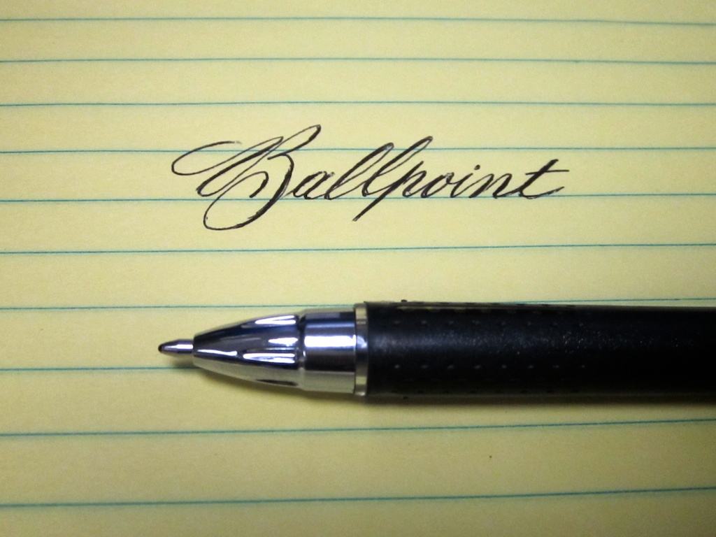 Greasemonkeyhands The Dreaded Ballpoint Pen