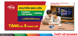 Thiết kế banner website, facebook