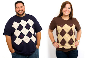 Deli Fresh Threads Inaugural T-Shirt Collection - Traditional Argyle & PB&J Argyle T-Shirts