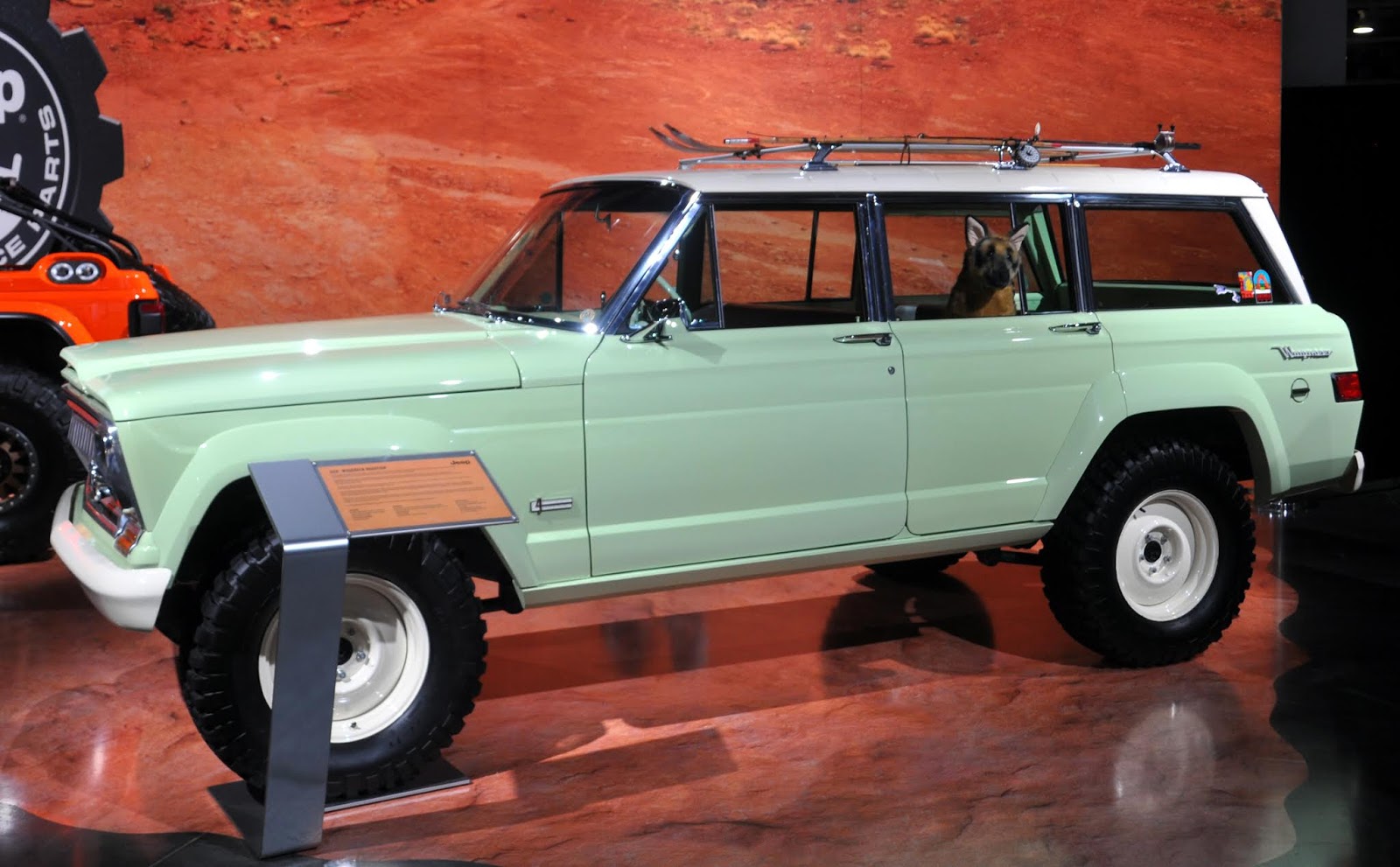 Just A Car Guy: a variety of old Jeeps from around SEMA