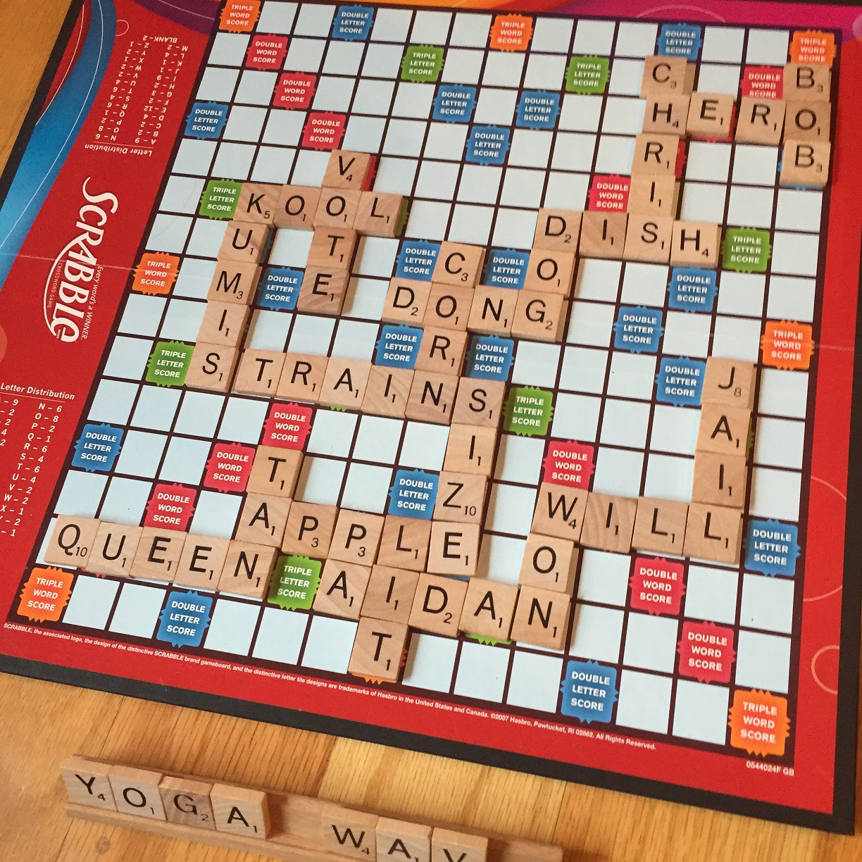 Blog of One Queen Size Is Not a Scrabble Word