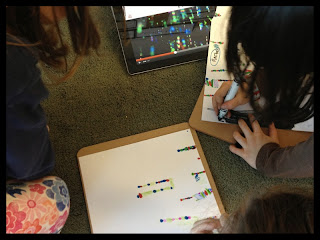 using twinkle snow marker markers followed prepared procedure materials march