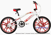 Sepeda BMX Pacific X-Cross Mag Wheel 20 Inci