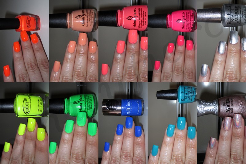 these are my top 10 nail colors for summer 2012 bold colors and neons ...