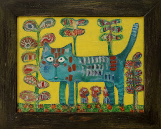 Витвинова Е.П. Маскировка, х. на карт, акрил, 35х45, 2016