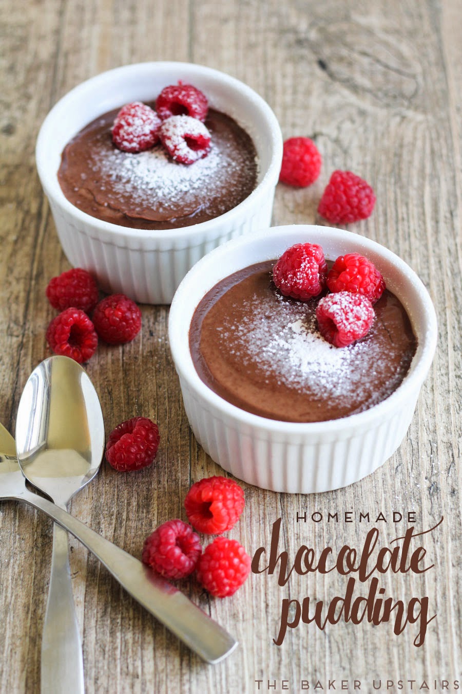 Homemade Chocolate Pudding The Baker Upstairs