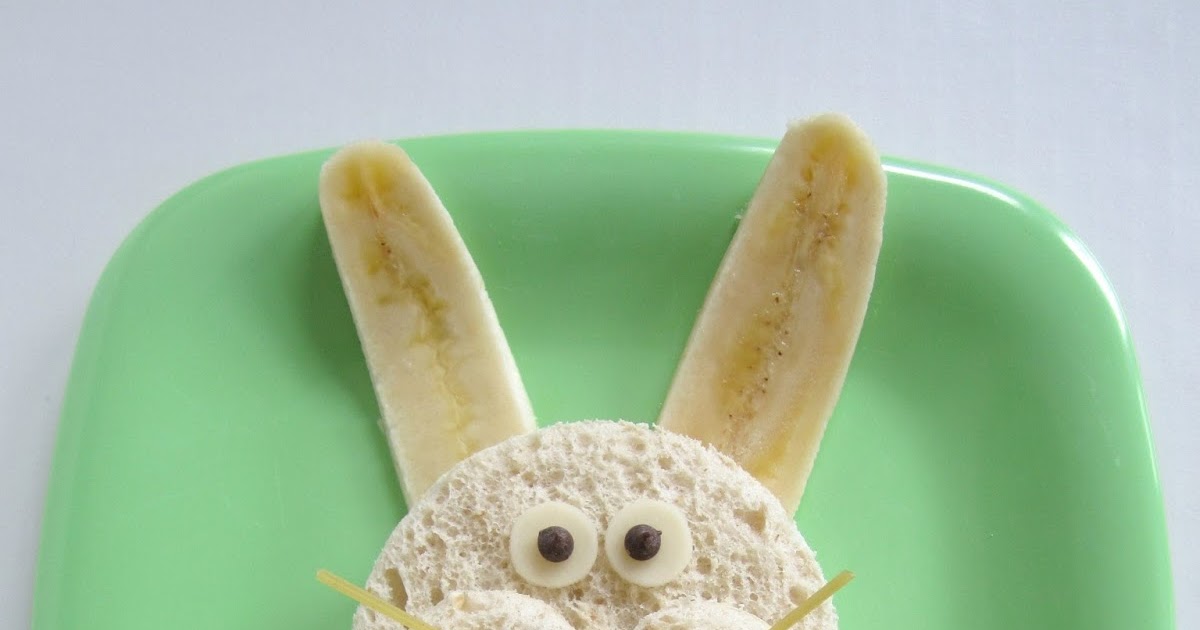 Creative Food Easter Bunny Lunch and over 20 Creative Easter Food and