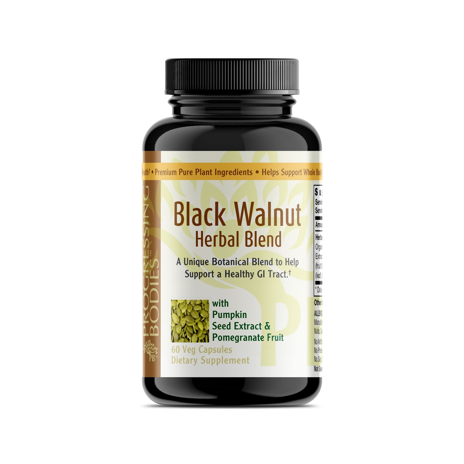 Black Walnut Herbal Blend by Progressing Bodies Your health matters