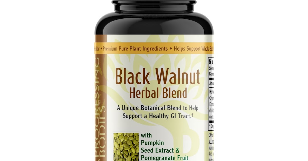 Black Walnut Herbal Blend by Progressing Bodies Your health matters
