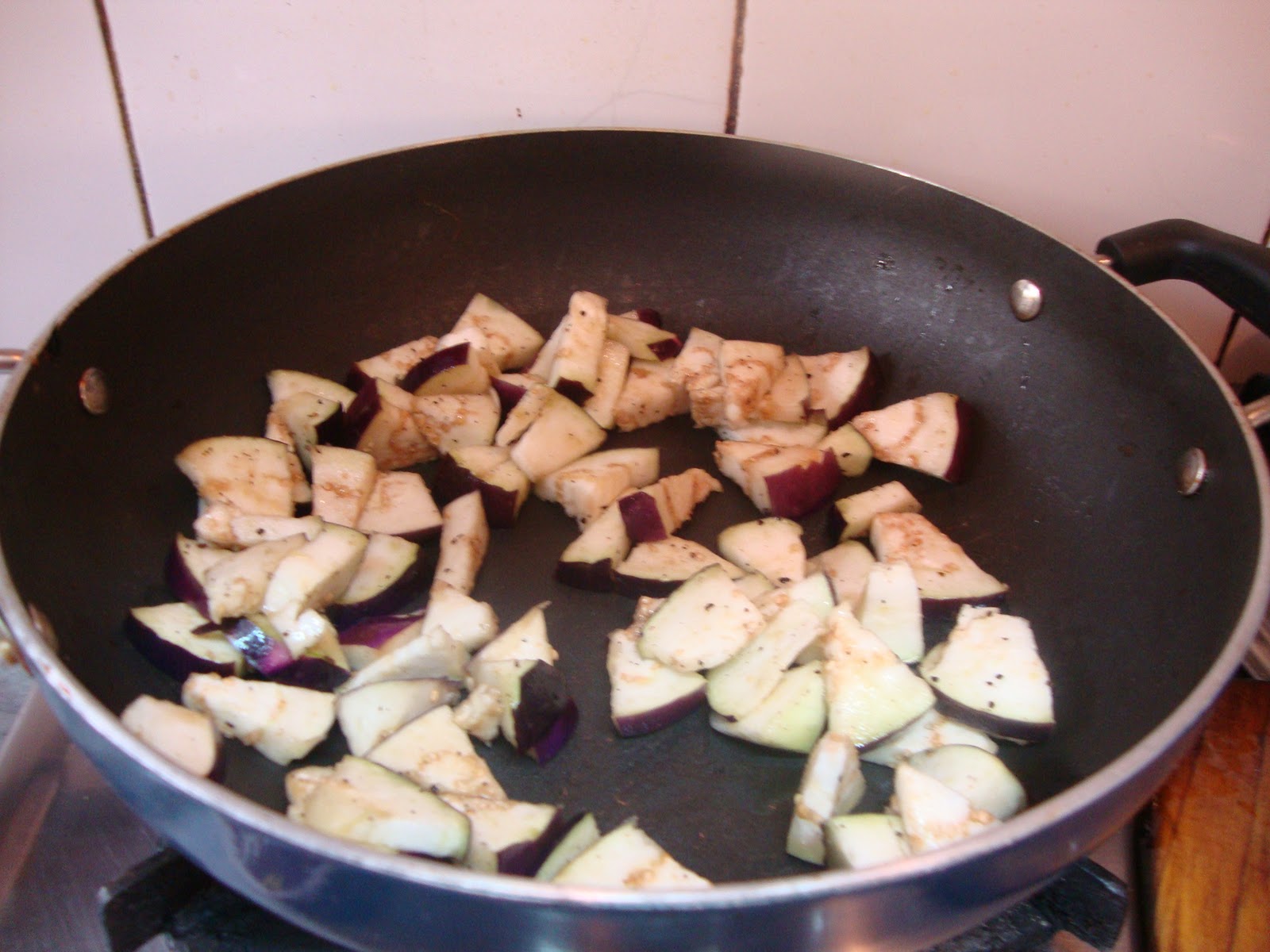 Cooking Delights Eggplant with okra
