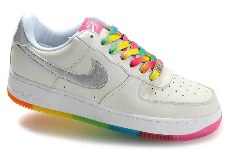 nike air rainbow sneakers
