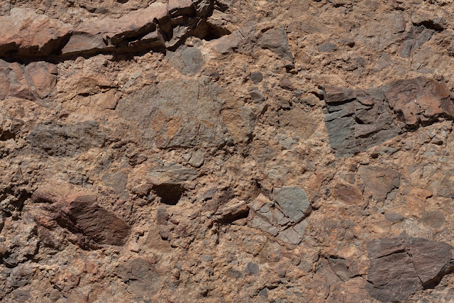 Orange brown rock texture