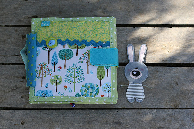Bunny day quiet book by TomToy