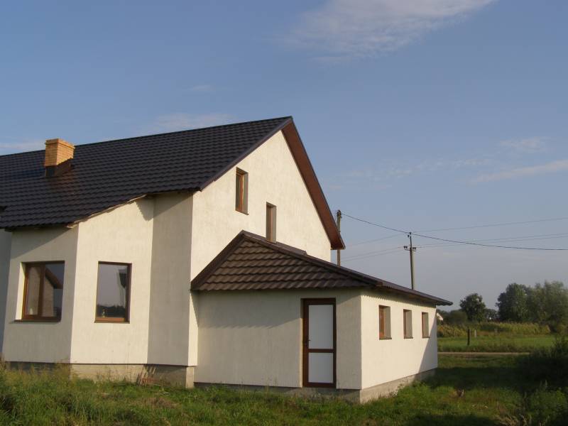 Houses in Ukraine New cottage in the Lviv region